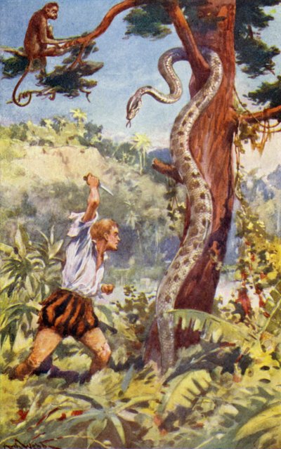デニスはミランドラを救う 作： after Archibald Bertram Webb