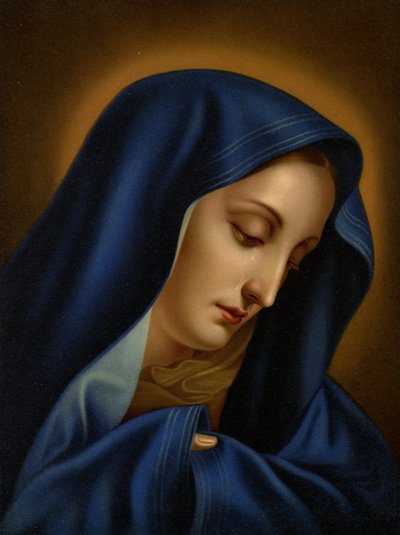 Mater Dolorosa 作： after Carlo Dolci