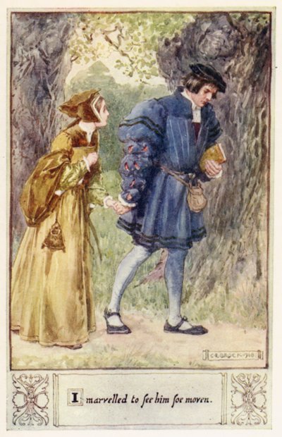 私は彼がsoeが動いているのを見て驚いた 作： after Charles Edmund Brock