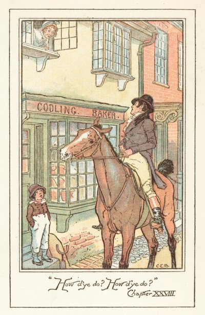 Jane Austens Emmaのイラスト 作： after Charles Edmund Brock
