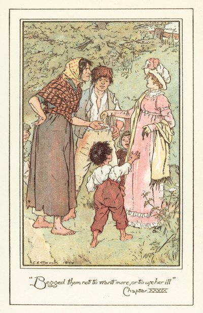 Jane Austens Emmaのイラスト 作： after Charles Edmund Brock