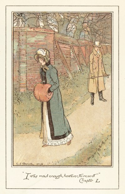 Jane Austens Emmaのイラスト 作： after Charles Edmund Brock
