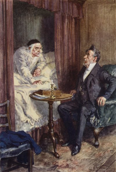 Martin Chuzzlewitのイラスト 作： after Charles Edmund Brock