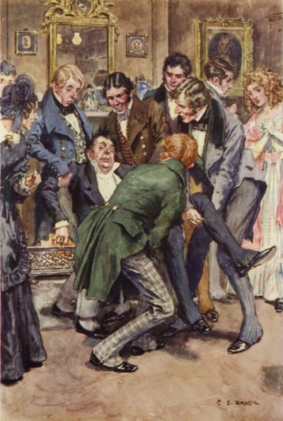 Martin Chuzzlewitのイラスト 作： after Charles Edmund Brock