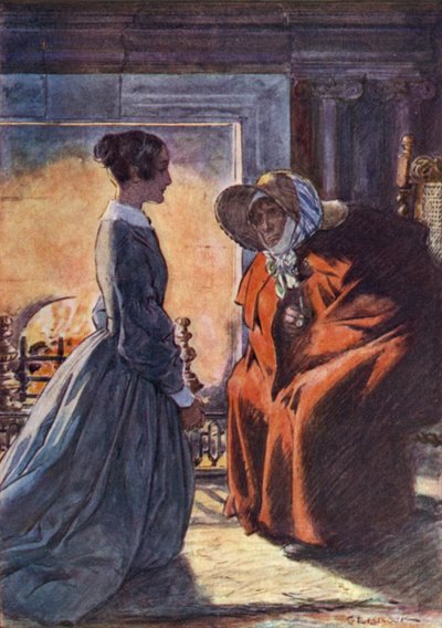 ジェーン・エアとジプシー 作： after Charles Edmund Brock