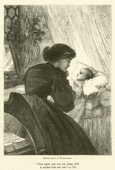 瀕死の子供 作： after Charles J. Staniland