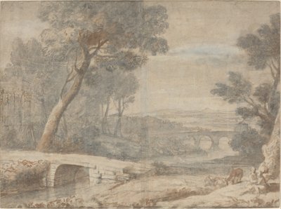 エジプトへの逃亡中の休息 作： after Claude Lorrain