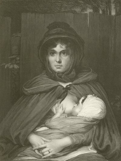 ギプシーの母 作： after David Wilkie