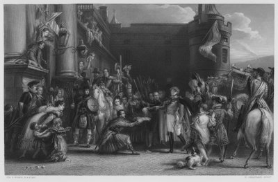 ロイヤルコレクションの写真によるホリールードの王 作： after David Wilkie