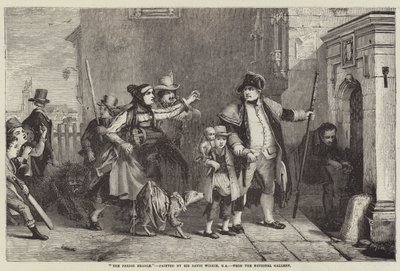 教区ビードル 作： after David Wilkie