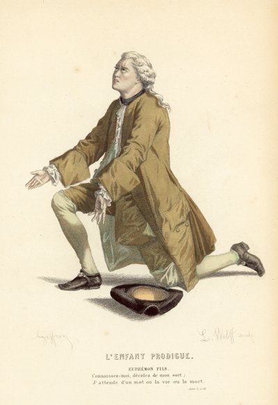LEnfant Prodigue、Euphemon Fils 作： after Edmond A.F. Geffroy
