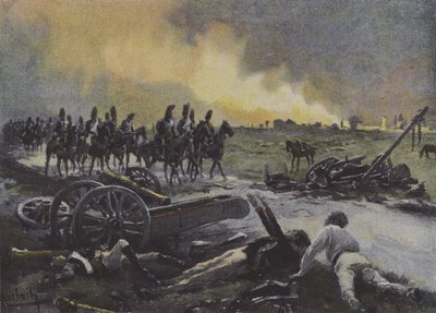 マレンゴの戦いの余波 作： after Felicien baron de Myrbach Rheinfeld