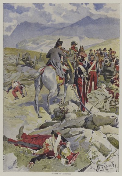 天皇の到来 作： after Felicien baron de Myrbach Rheinfeld