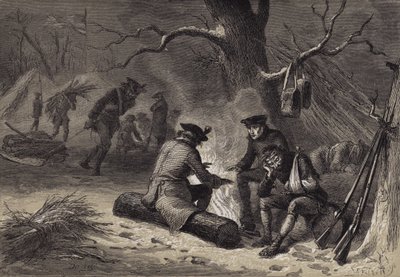 バレーフォージのアメリカ軍 作： after Felix Octavius Carr Darley