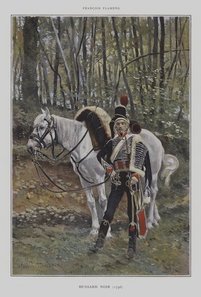 ブラックハサー（1796） 作： after Francois Flameng