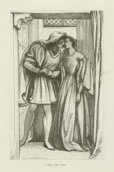 ジョージ・エリオットによるロモラのイラスト 作： after Frederic Leighton