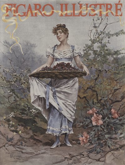 ルフィガロイラストの表紙、1891年4月 作： after Frederik Hendrik Kaemmerer