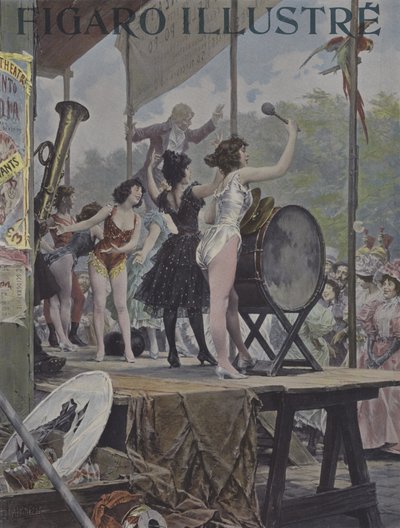 パレード。ルフィガロイラストの表紙、1897年11月 作： after Frederik Hendrik Kaemmerer