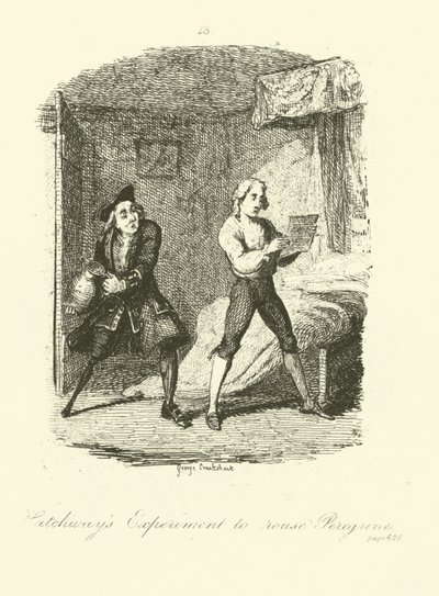 トビアススモレットによるペレグリンピクルスのイラスト 作： after George Cruikshank