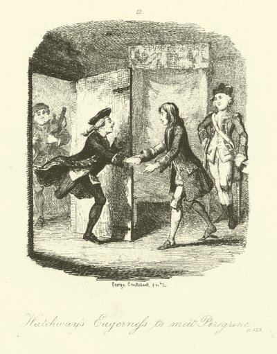 トビアススモレットによるペレグリンピクルスのイラスト 作： after George Cruikshank