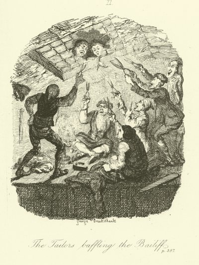 トビアススモレットによるペレグリンピクルスのイラスト 作： after George Cruikshank