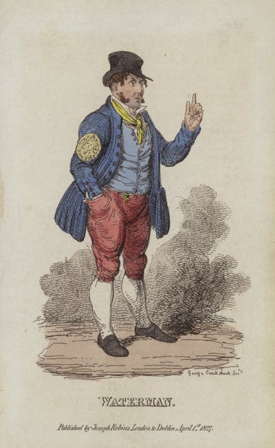 ウォーターマン 作： after George Cruikshank