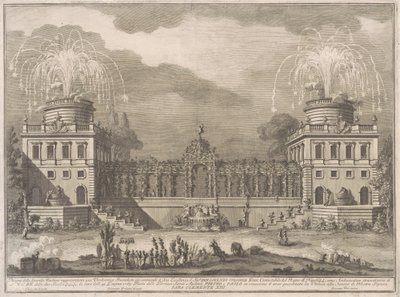 1763年の中国のためのSeconda Macchina：ブドウの収穫 作： after Giuseppe Palazzi Giuseppe Vasi after Paolo Posi