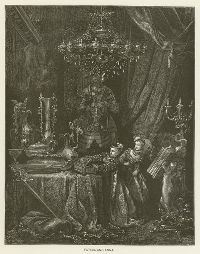 ファティマとアンナ 作： Gustave after Dore