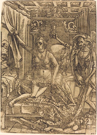 死と娼婦 作： after Hans Sebald Beham