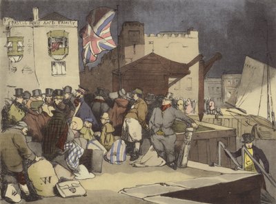 ミディの港 作： after Henri Bonaventure Monnier