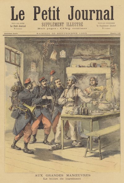 フランス軍の作戦 作： after Henri Meyer