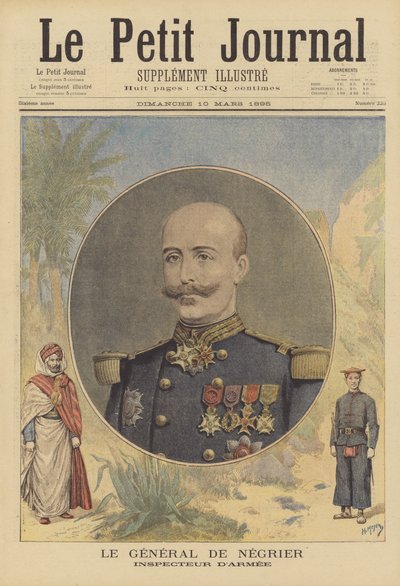 フランス軍の監察官、ネグリエ将軍 作： after Henri Meyer
