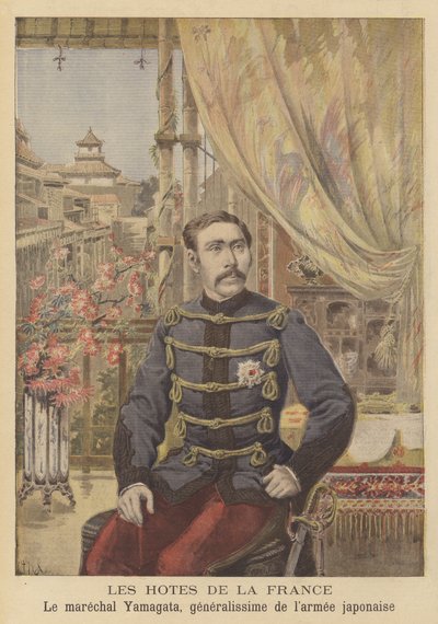 フランスのゲスト：山形元帥、日本陸軍将軍 作： after Henri Meyer