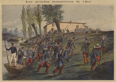 国の東の作戦でフランス軍 作： after Henri Meyer