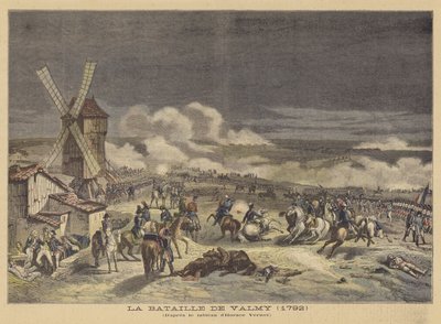 ヴァルミーの戦い（1792） 作： after Horace Vernet