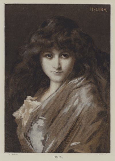 ジョーン 作： after Jean Jacques Henner