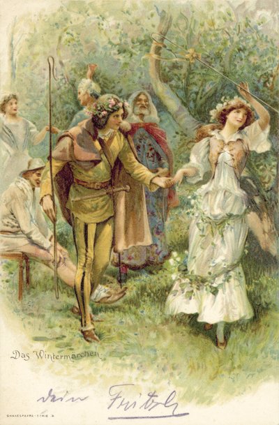冬物語のイラスト 作： after John Henry Frederick Bacon