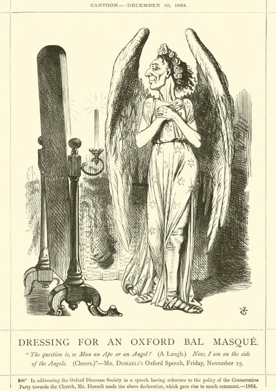 オックスフォードバルマスクのドレッシング 作： after John Tenniel