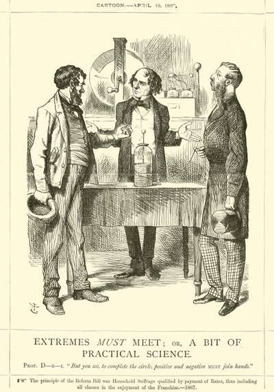 両極端は満たす必要があります。または、実践科学のビット 作： after John Tenniel