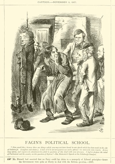 ファギンズ政治学校 作： after John Tenniel