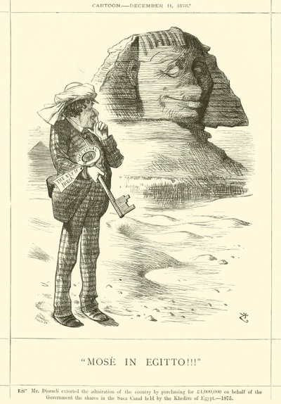 エジプトのモーゼ！ 作： after John Tenniel