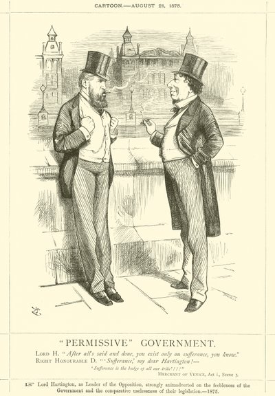 寛容な政府 作： after John Tenniel