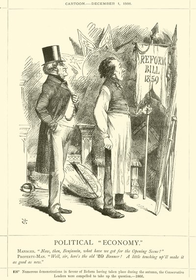 政治経済学 作： after John Tenniel