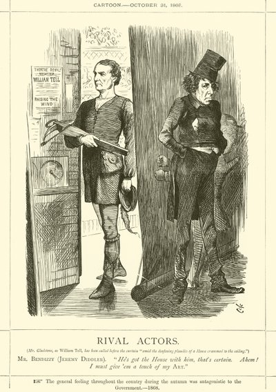 ライバル俳優 作： after John Tenniel