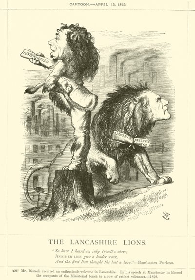 ランカシャーライオンズ 作： after John Tenniel