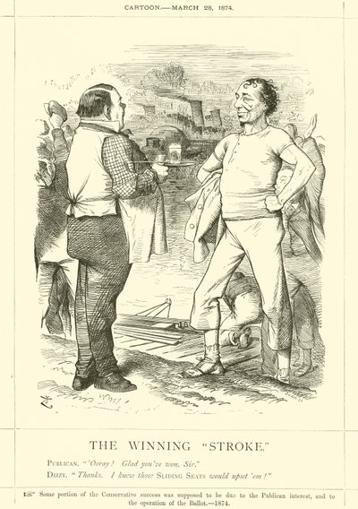 ウイニングストローク 作： after John Tenniel