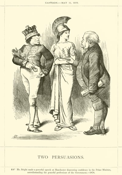 二つの説得 作： after John Tenniel