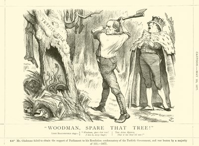 ウッドマン、そのツリーを惜しまない！ 作： after John Tenniel
