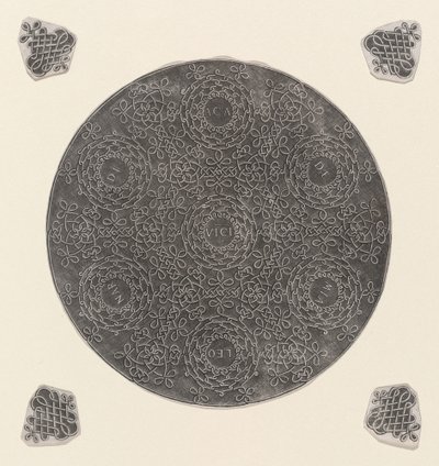 4番目の結び目 作： after Leonardo da Vinci