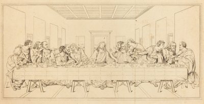 最後の晩餐 作： after Leonardo da Vinci